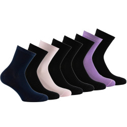 Chaussettes basses cachemire et soie, divers coloris - Matière noble 4.30€