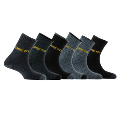 Chaussettes homme noir 1 coton T44/46 TEX : le lot de 2 paires de  chaussettes à Prix Carrefour